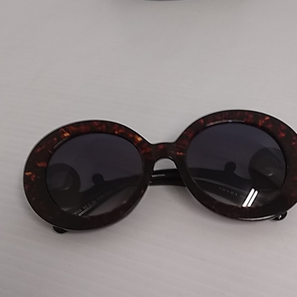 Prada woman sunglasses SPR 27QS PDN-2AD1 round - Picture 8 of 8